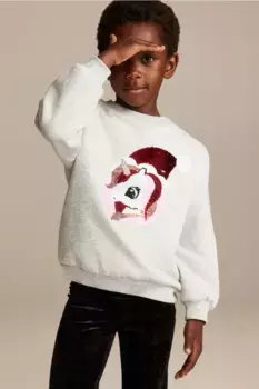 Толстовка с мотивом H&M, серый