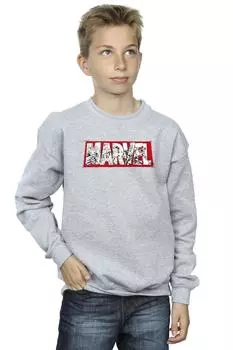 Толстовка с наполнителем «Мстители» Marvel, серый