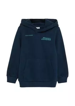 Толстовка s.Oliver, цвет Navy/Turquoise