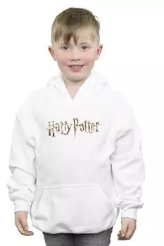 Толстовка с полноцветным логотипом Harry Potter, белый