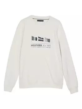Толстовка с принтом Tommy Hilfiger, белый