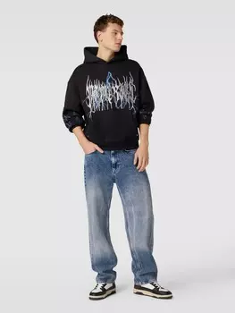 Толстовка с ярлычком, модель JORRIVETS Jack & Jones, черный