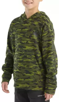 Толстовка с рисунком Carhartt для мальчиков, хаки