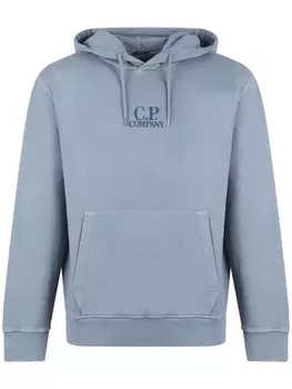 Толстовка с вышитым логотипом C.P. Company, синий