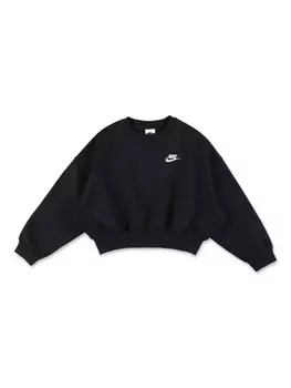 Толстовка с вышитым логотипом Nike Kids, черный