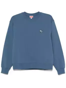 Толстовка с вышивкой Kenzo Pop, синий
