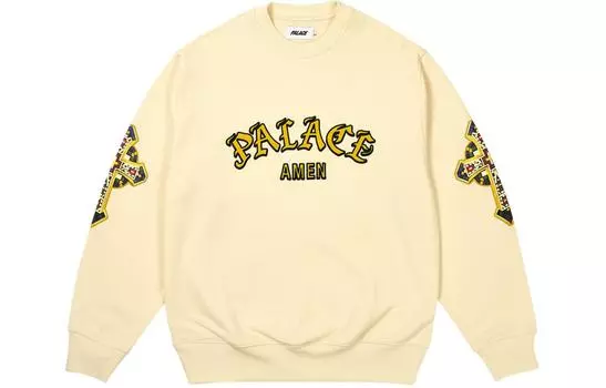 Толстовка Saints Crew PALACE, Soft White