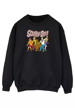 Толстовка SCOOBY DOO CLASSIC GROUP ABSOLUTE CULT, черный