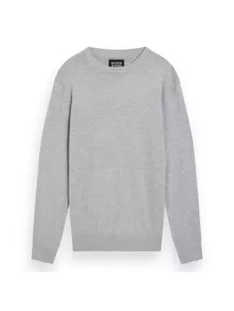 Толстовка Scotch & Soda Strickpullover, светло-серый
