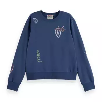 Толстовка Scotch & Soda U9E00663T Regular Fit, синий