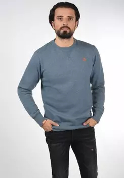 Толстовка SDBENN Solid, цвет grey/blue