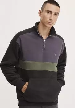 Толстовка SDCARL HALFZIP Solid, цвет true black