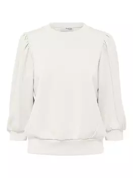 Толстовка Selected Sweatshirt, цвет Snow White