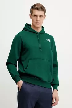 Толстовка Simple Dome The North Face, зеленый