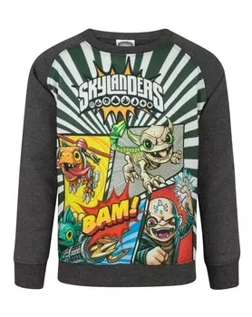 Толстовка Skylanders, серый