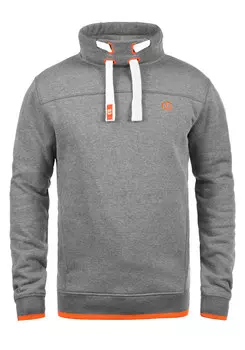 Толстовка !SOLID Stehkragenpullover SDBenjamin Tube, серый