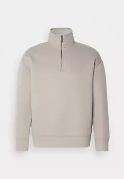 Толстовка SPACER EMBOSSED LOGO Q ZIP Calvin Klein, бежевый