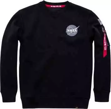 Толстовка Спейс шаттл Alpha Industries, черный