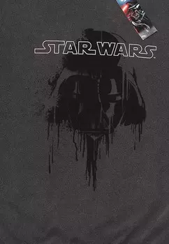 Толстовка STAR WARS DRIPPING VADER Henry Tiger, антрацит