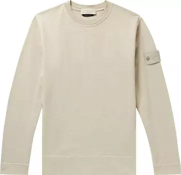 Толстовка Stone Island Ghost Crewneck 'Beige', загар