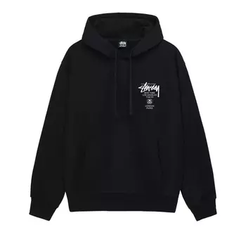 Толстовка Stussy World Tour, черная
