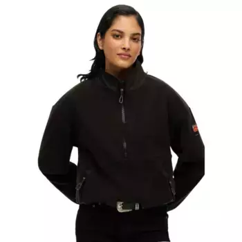 Толстовка Superdry Active half zip, черный
