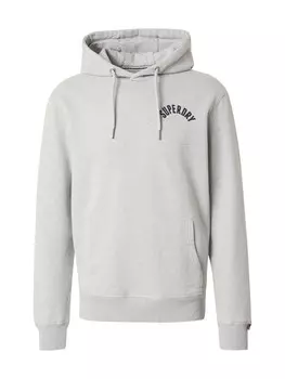 Толстовка Superdry Athletic Essentials, светло-серый