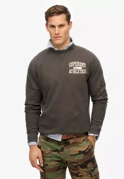 Толстовка Superdry Athletic Essentials, темно-серый