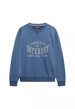Толстовка Superdry Athletic Essentials, темно-синий