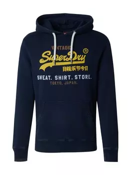 Толстовка Superdry Cali, темно-синий