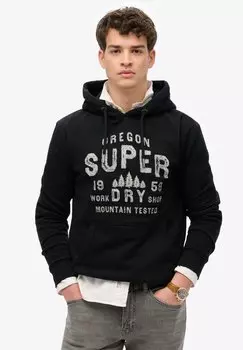 Толстовка Superdry, черный