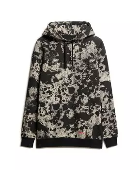 Толстовка Superdry, цвет Grey/Black