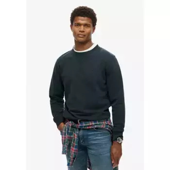 Толстовка Superdry Essential Logo, серый/синий
