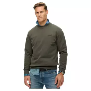 Толстовка Superdry Essential Logo, зеленый