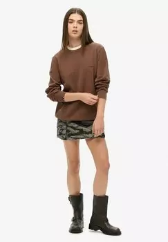 Толстовка Superdry, коричневый