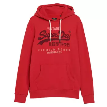 Толстовка Superdry, красный