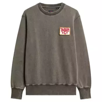 Толстовка Superdry Mechanic Loose Fit, серый