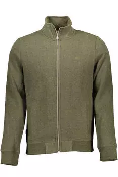 Толстовка Superdry на молнии, зеленый