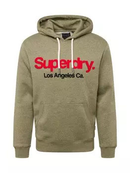 Толстовка Superdry, оливковый