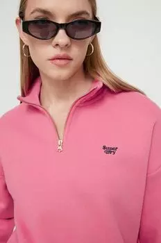 Толстовка Superdry, розовый