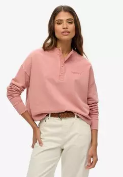 Толстовка Superdry, розовый