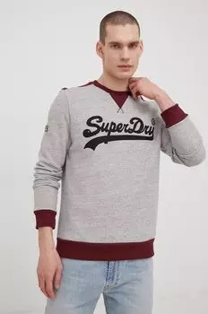 Толстовка Superdry, серый
