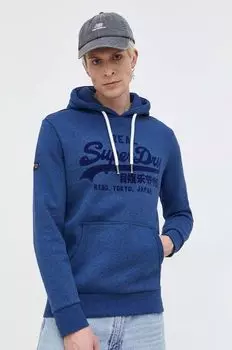 Толстовка Superdry, синий