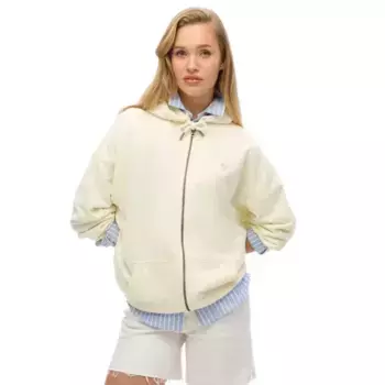 Толстовка Superdry Studios full zip, бежевый