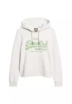 Толстовка Superdry, светло-серый