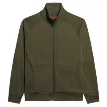 Толстовка Superdry Tech full zip, зеленый