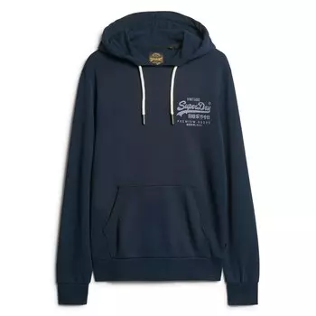 Толстовка Superdry, темно-синий