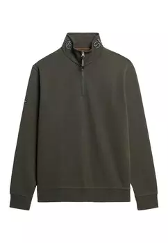 Толстовка Superdry, темно-зеленый