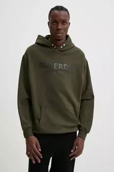 Толстовка Superdry, зеленый
