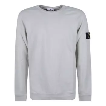 Толстовка sweatshirt 'grey' Stone Island, серый